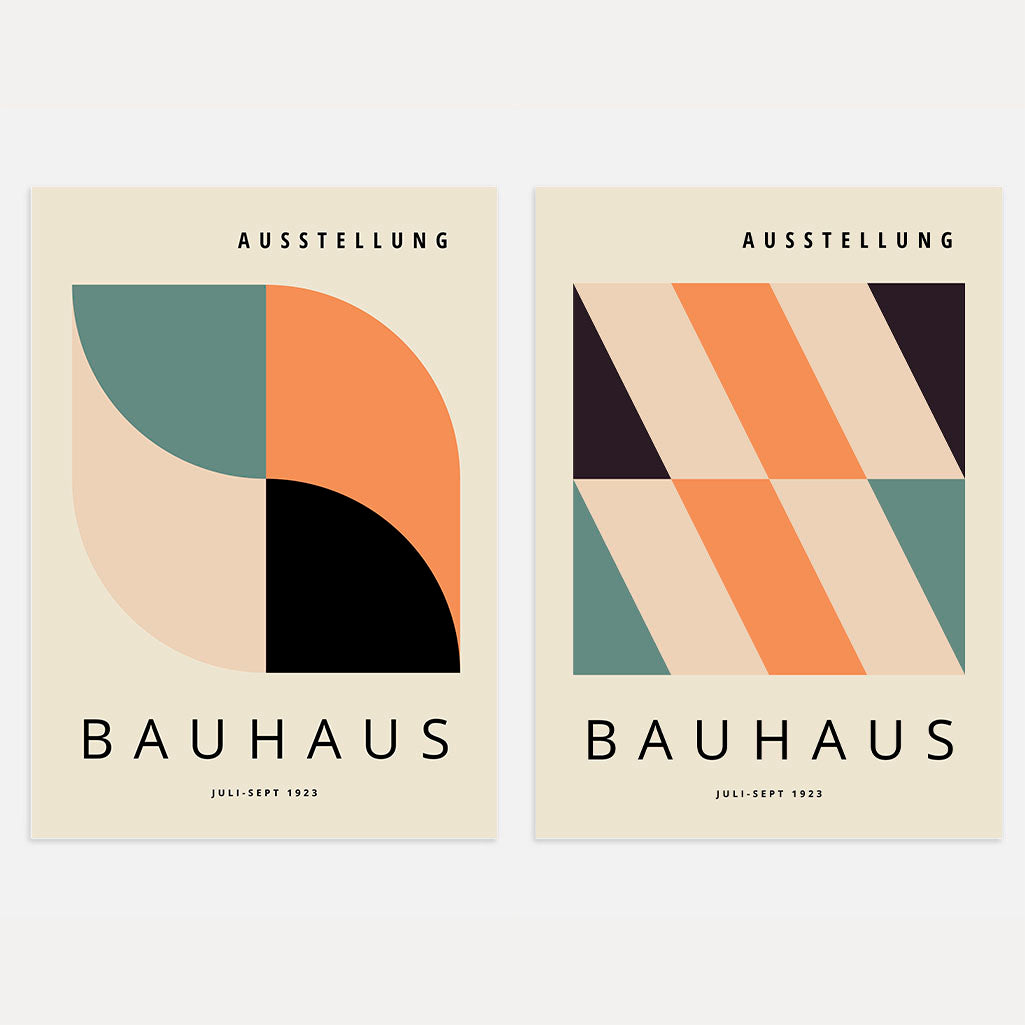 Bauhaus Colori – Set di 2 poster