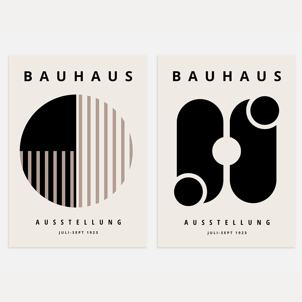 Armonia Bauhaus – Set di 2 poster
