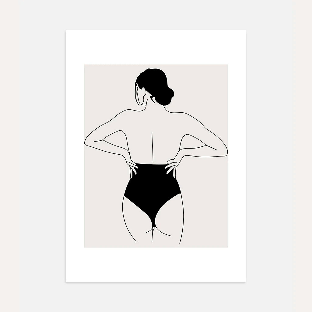 Poster – Schiena femminile