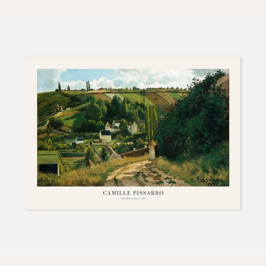 Pissarro Jalais Hill Pontoise Poster