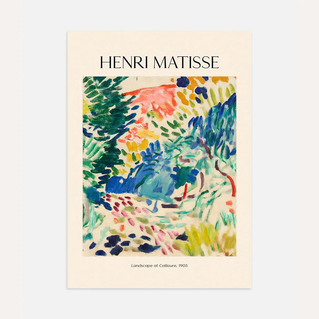 Henri Matisse Poster – Paesaggio a Collioure