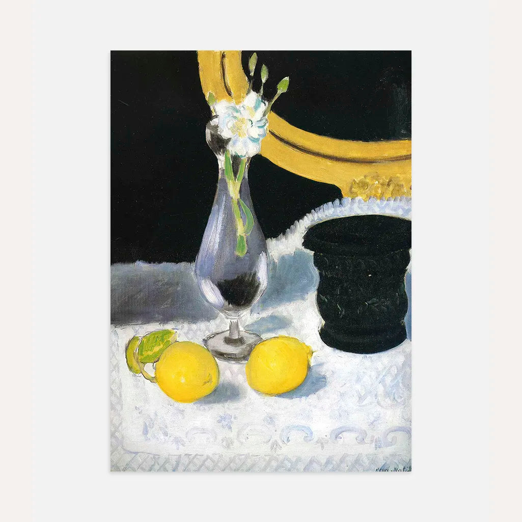 Henri Matisse Poster – Natura morta con limoni