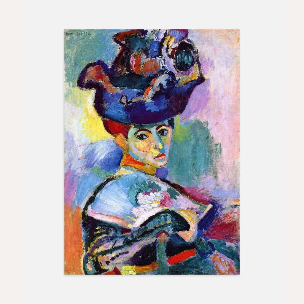 Henri Matisse Poster – Donna con cappello