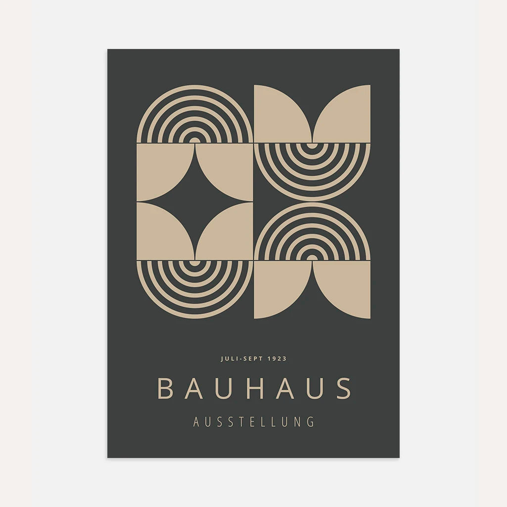 Bauhaus Simmetria Poster