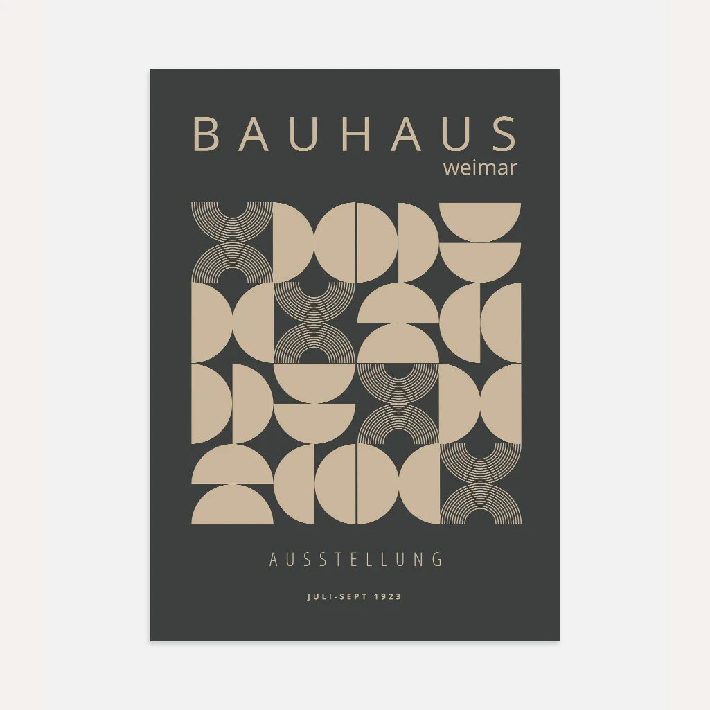 Bauhaus Forme Poster