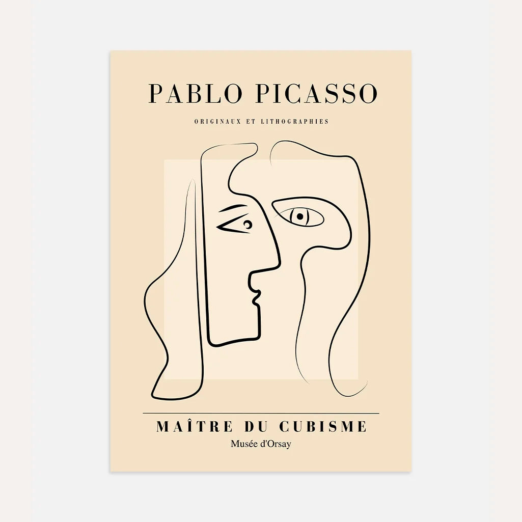 Poster ispirato a Pablo Picasso – Dialogo dell’anima