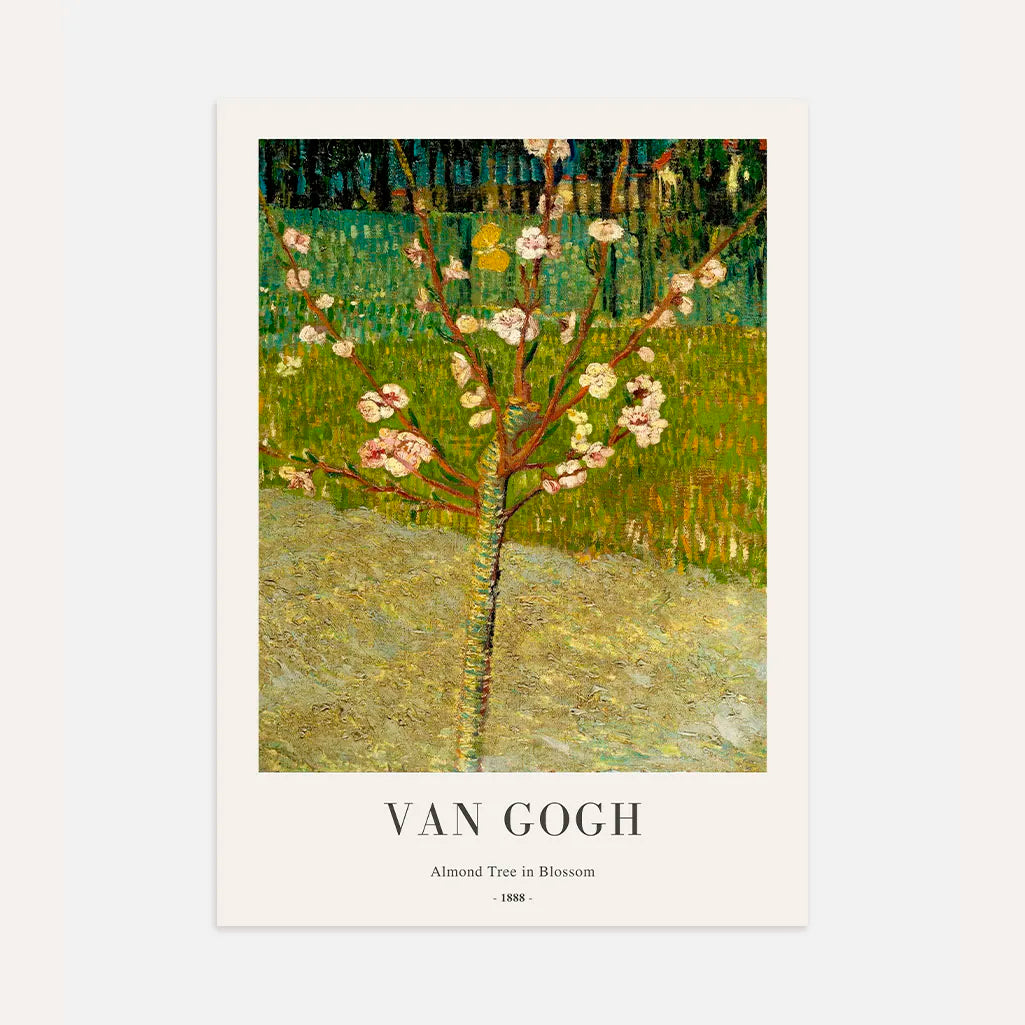 Poster Vincent van Gogh – Mandorlo in fiore