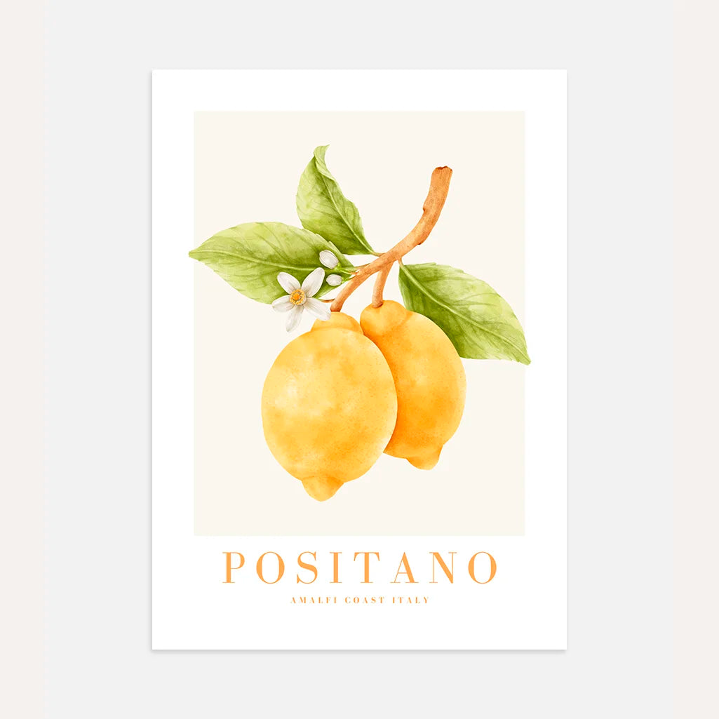 Poster Limoni Positano
