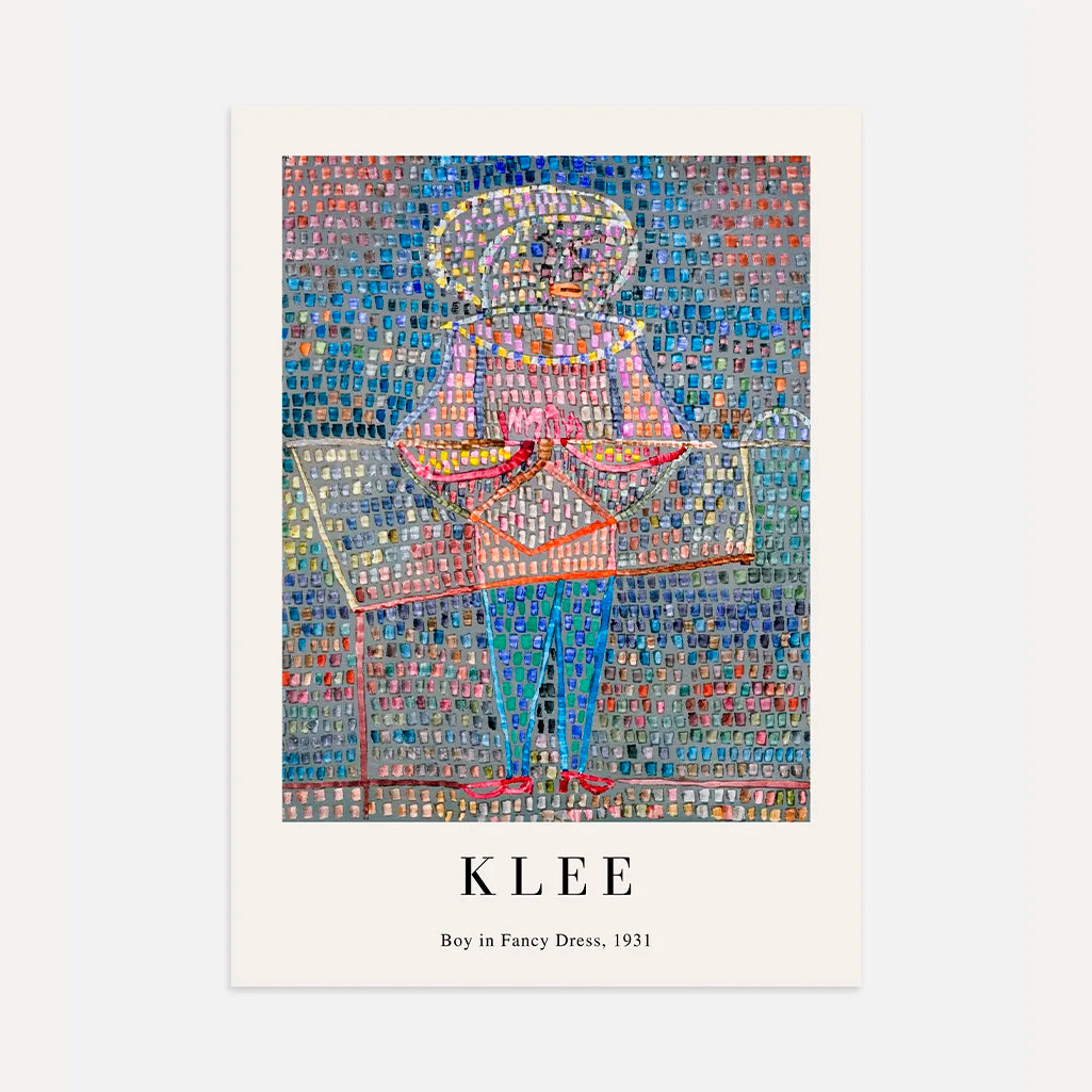 Paul Klee Poster – Ragazzo in costume