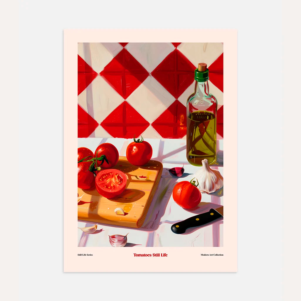 Poster Natura Morta con Pomodori