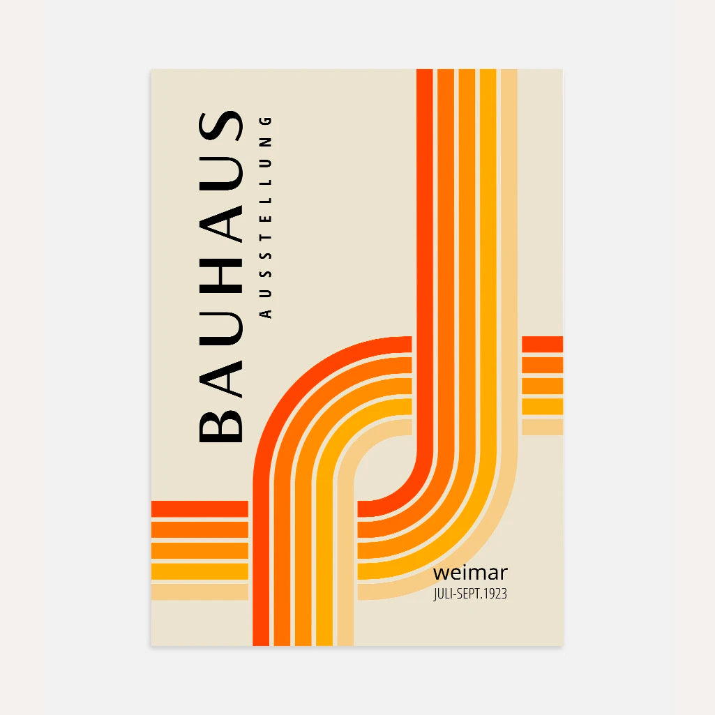 Bauhaus Linea Dinamica Poster