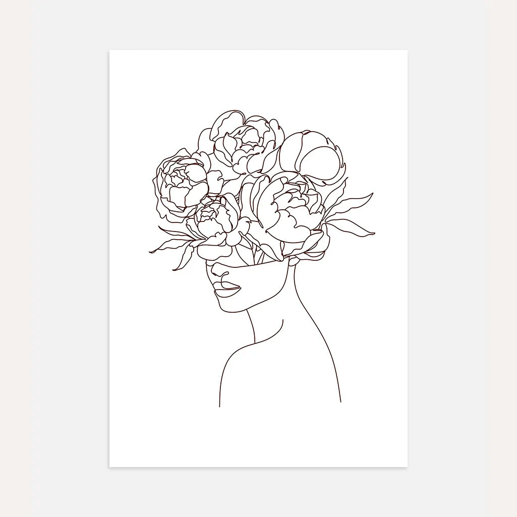 Poster – Pensiero floreale