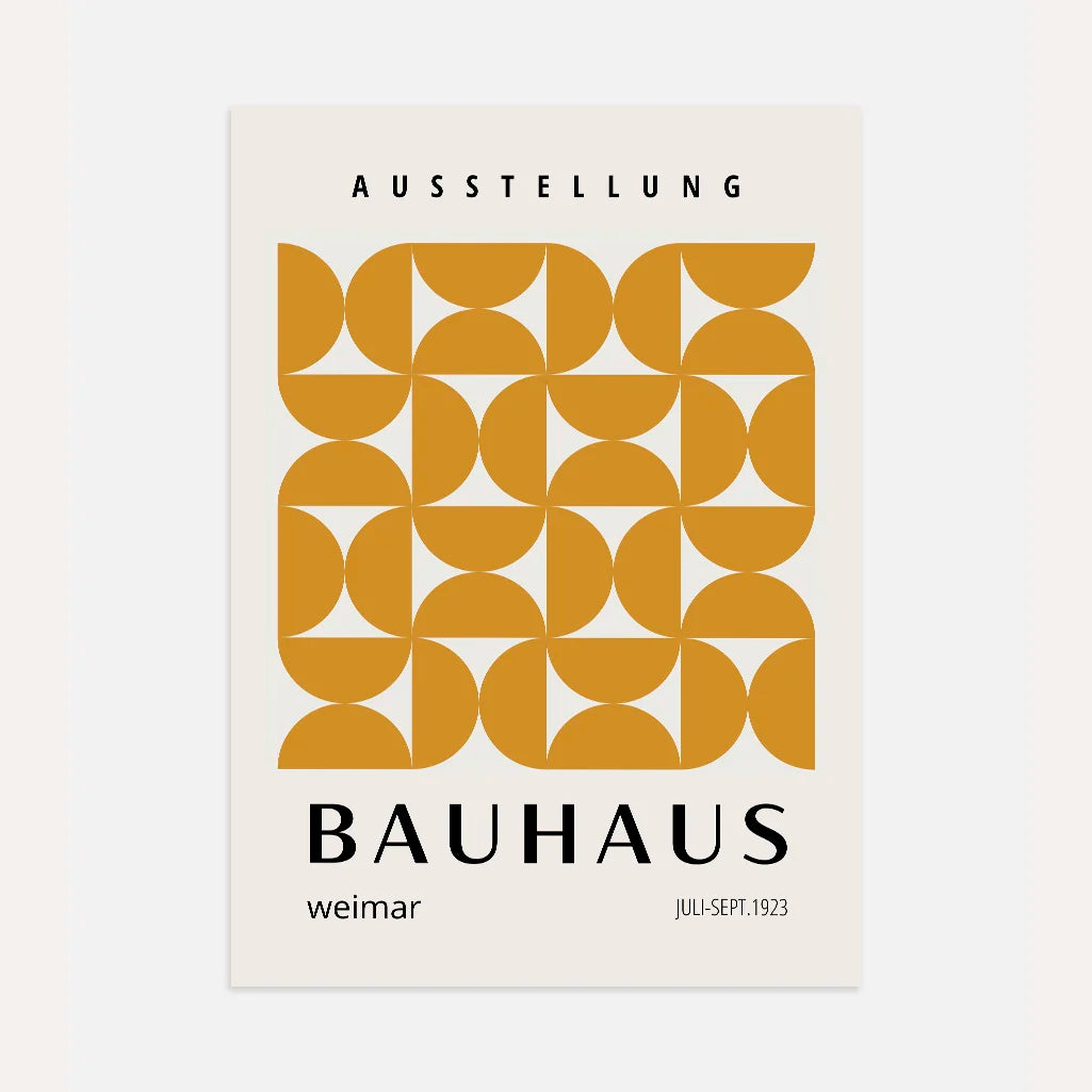 Bauhaus Oro Armonia Poster