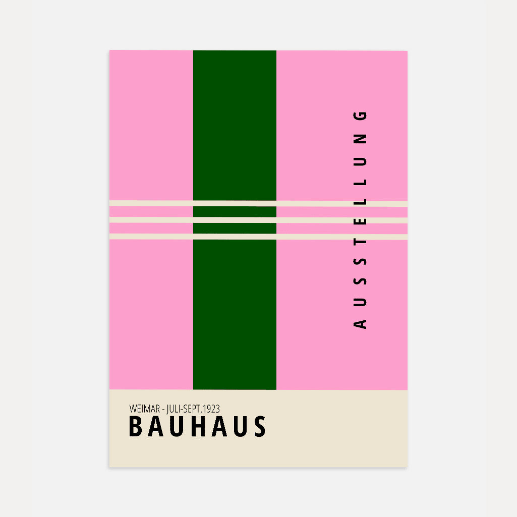 Bauhaus Linea Verde Poster