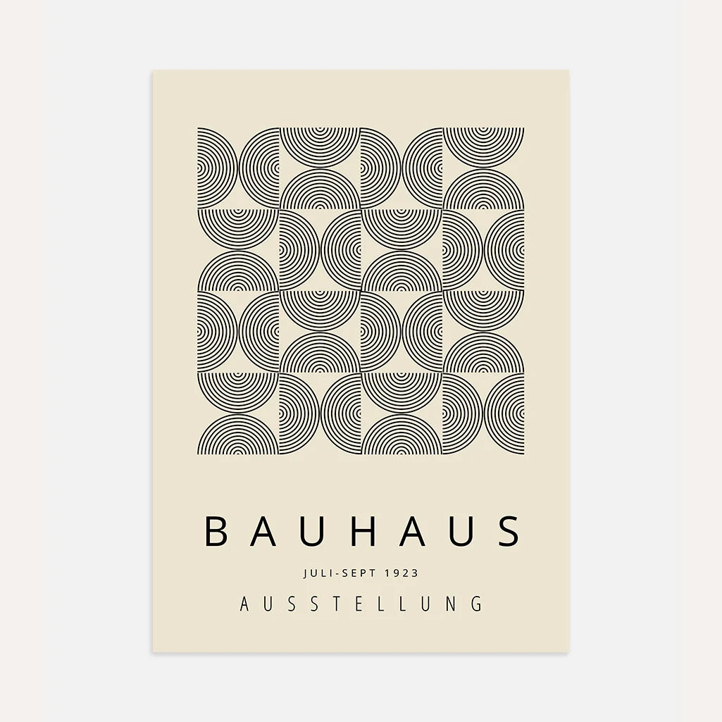 Bauhaus Ipnotico Poster