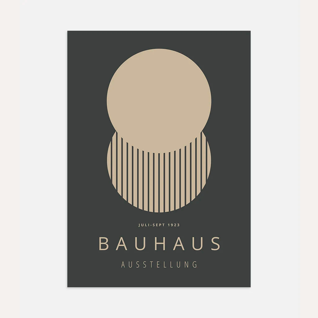 Bauhaus Cerchi Poster