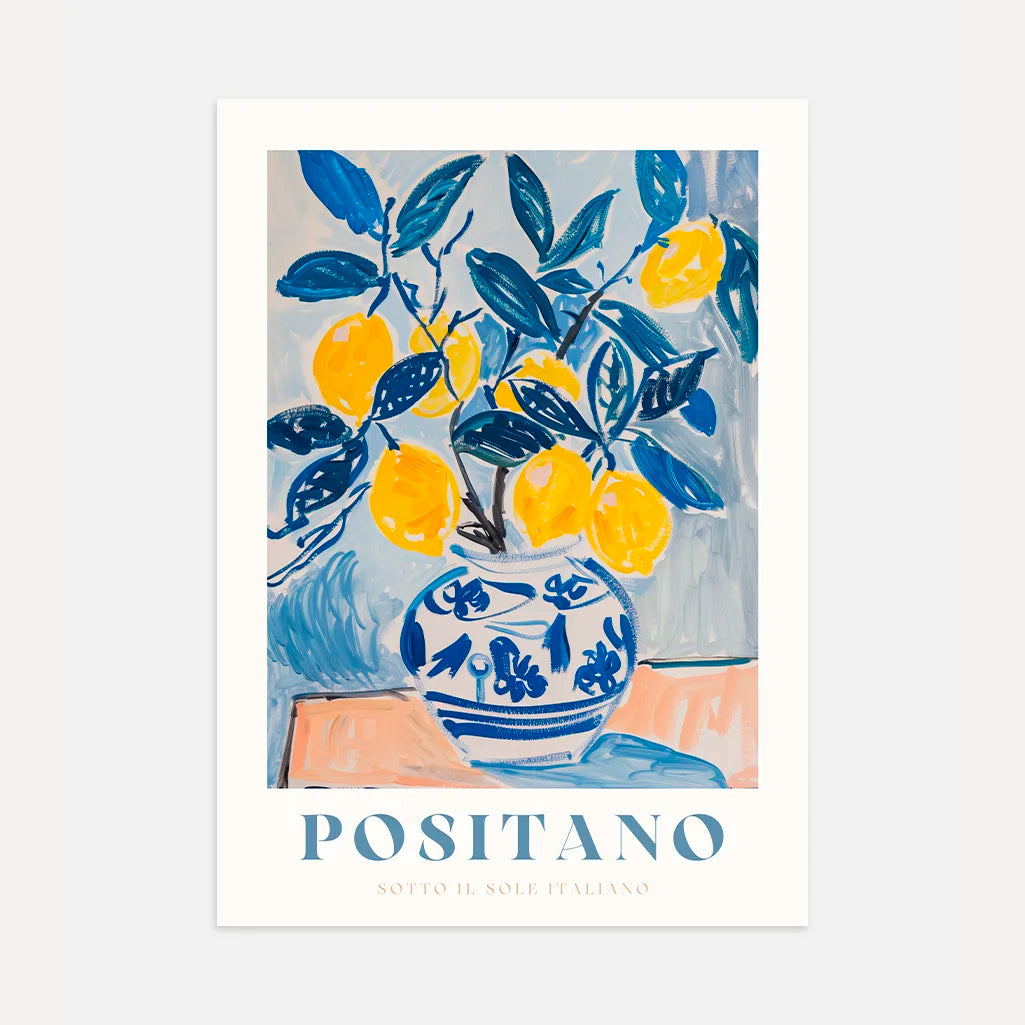 Poster Limone Positano