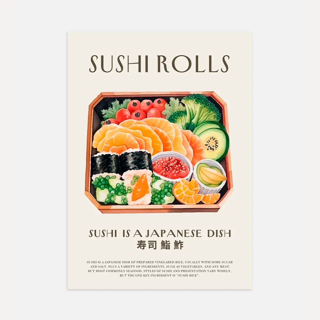 Sushi Set Poster