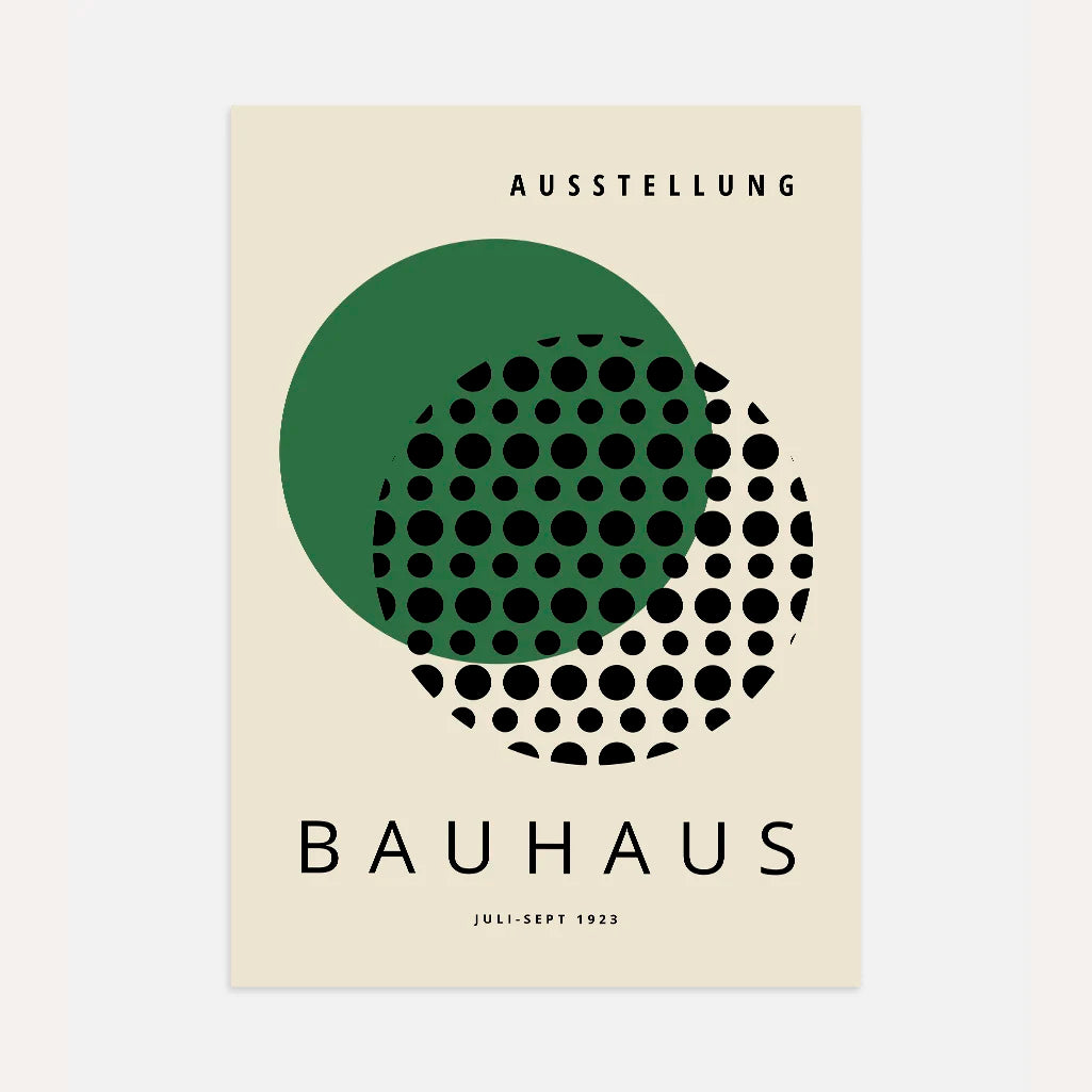 Bauhaus Punti Equilibrio Poster