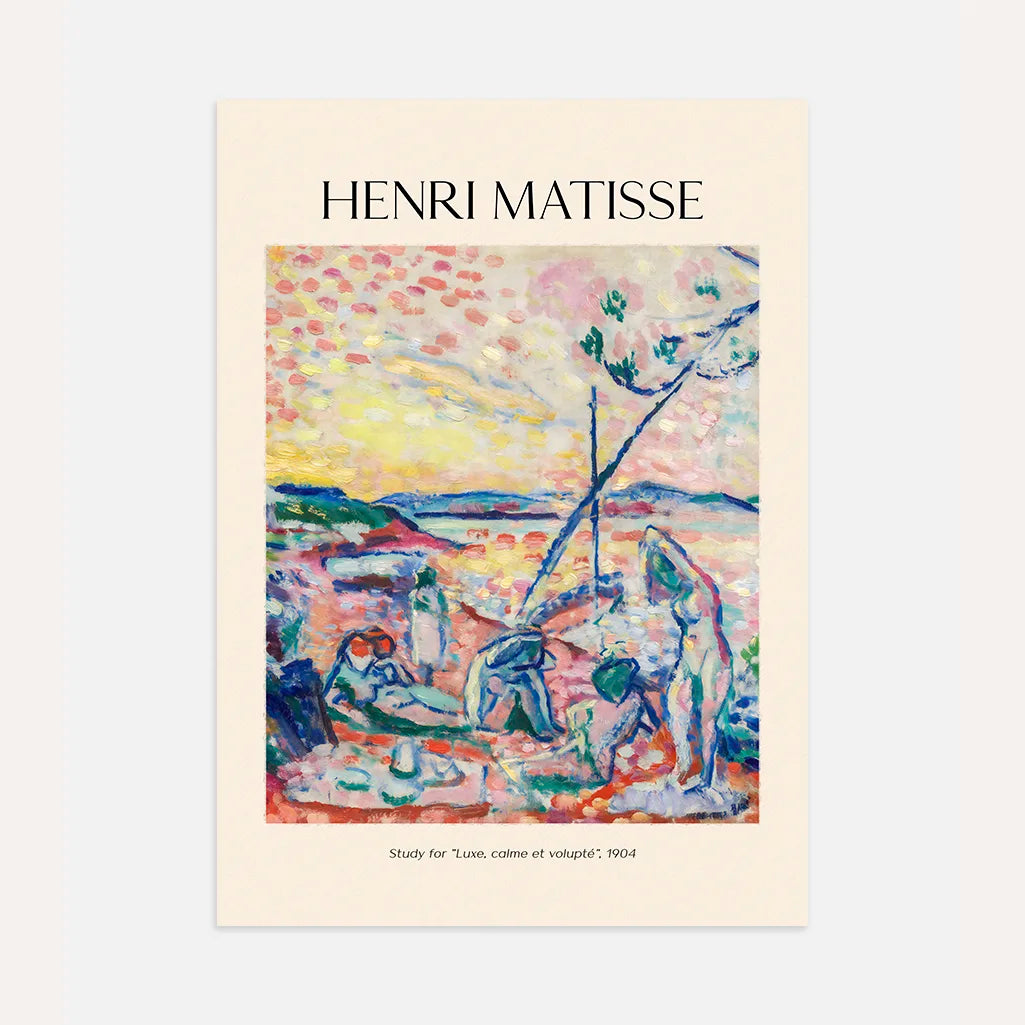 Henri Matisse Poster – Studio per Lusso, calma e voluttà