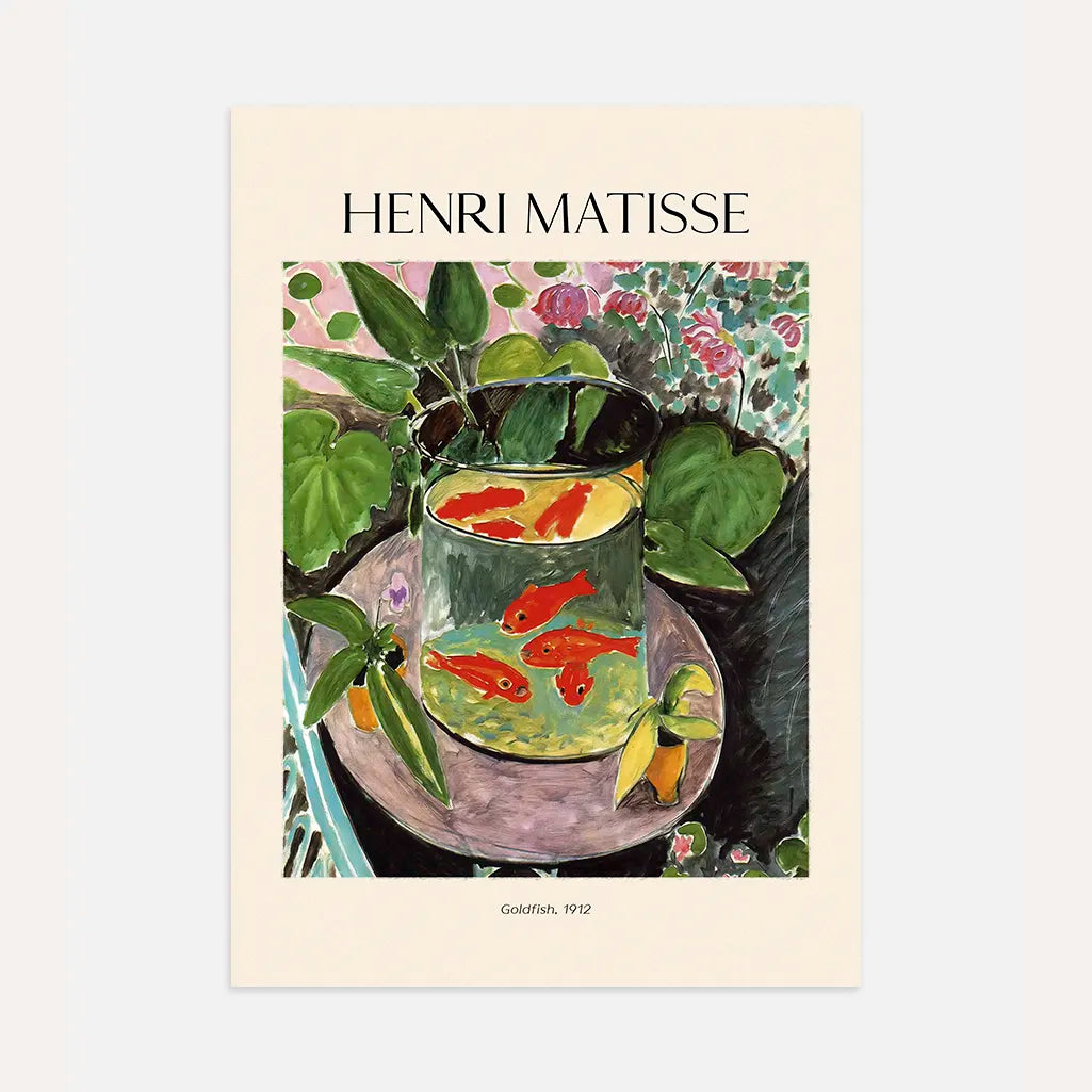 Henri Matisse Poster – Pesci rossi