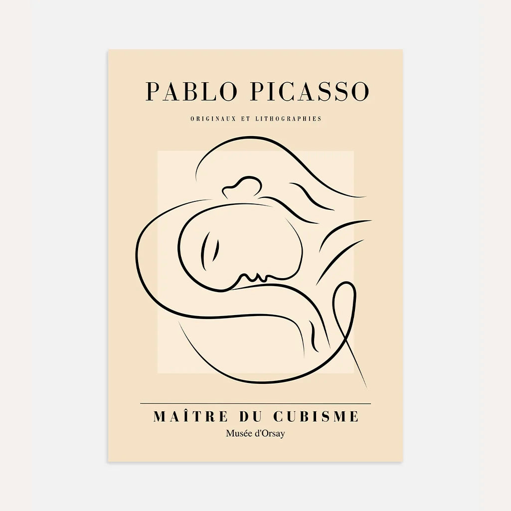 Poster ispirato a Pablo Picasso – Amore materno
