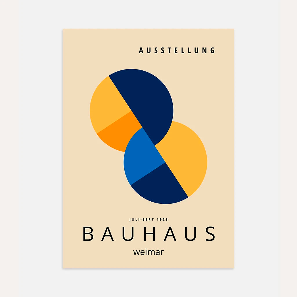 Bauhaus Forme Sovrapposte Poster