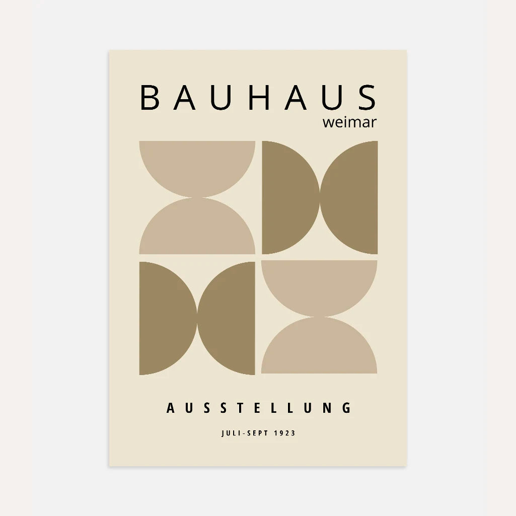 Poster Bauhaus Clessidra