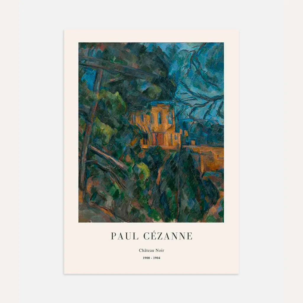 Paul Cézanne – Castello Nero Poster