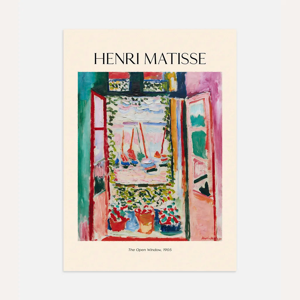 Henri Matisse Poster – La finestra aperta