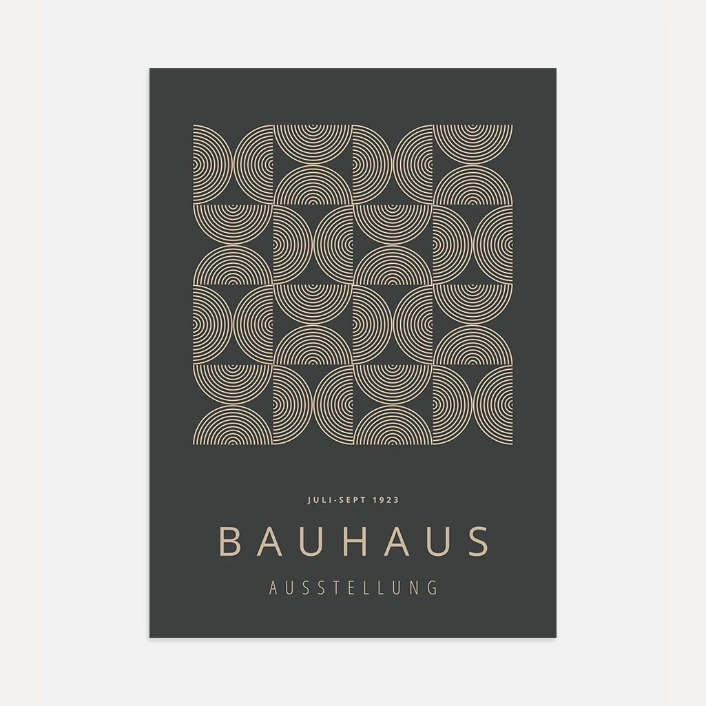 Bauhaus Linee Poster