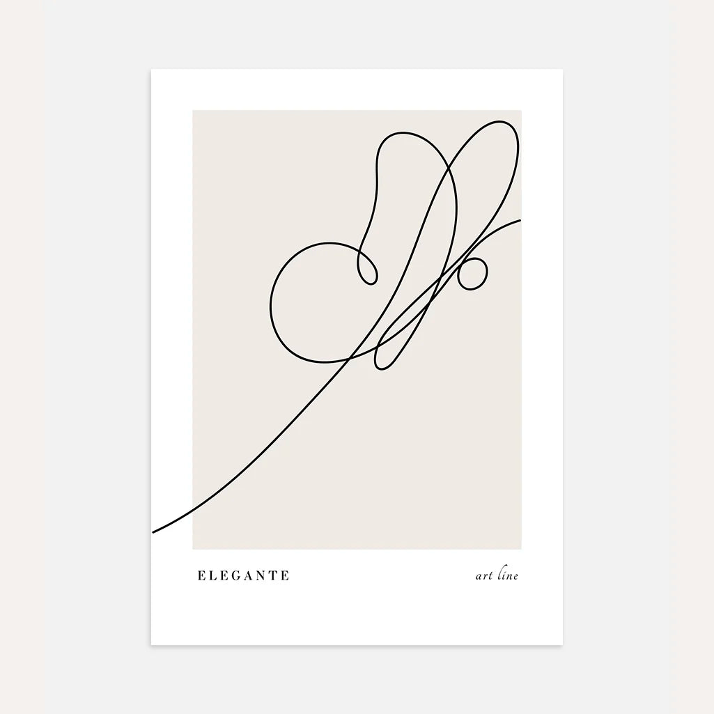 Poster – Farfalla elegante