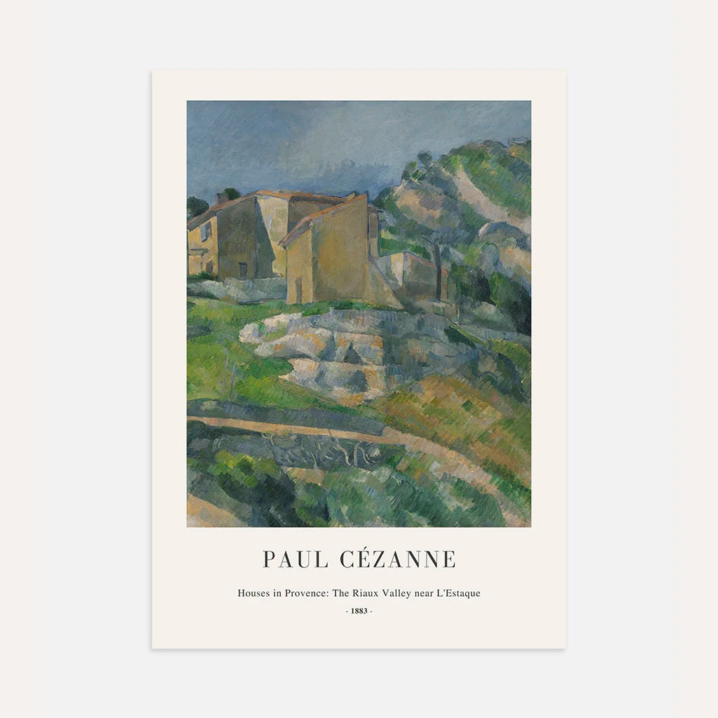 Paul Cézanne – Case in Provenza Poster