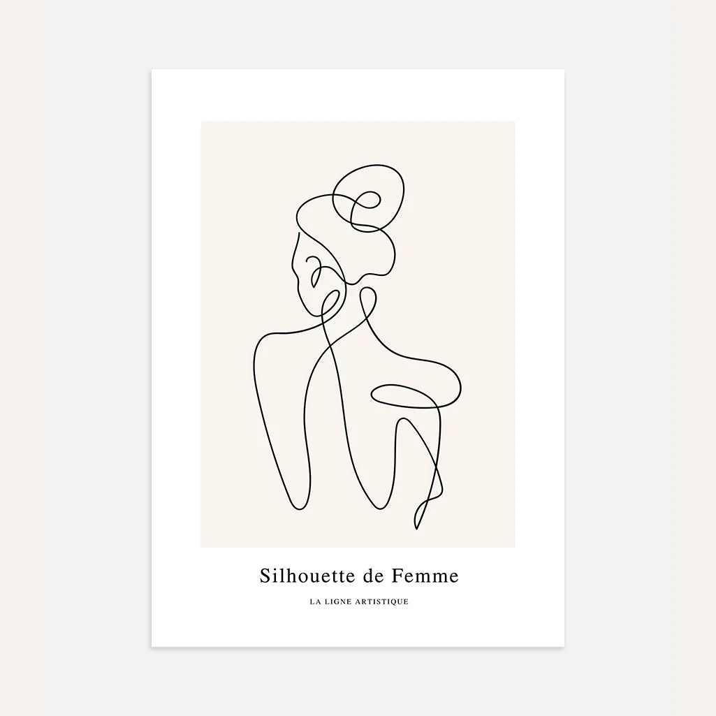 Poster – Donna sottile