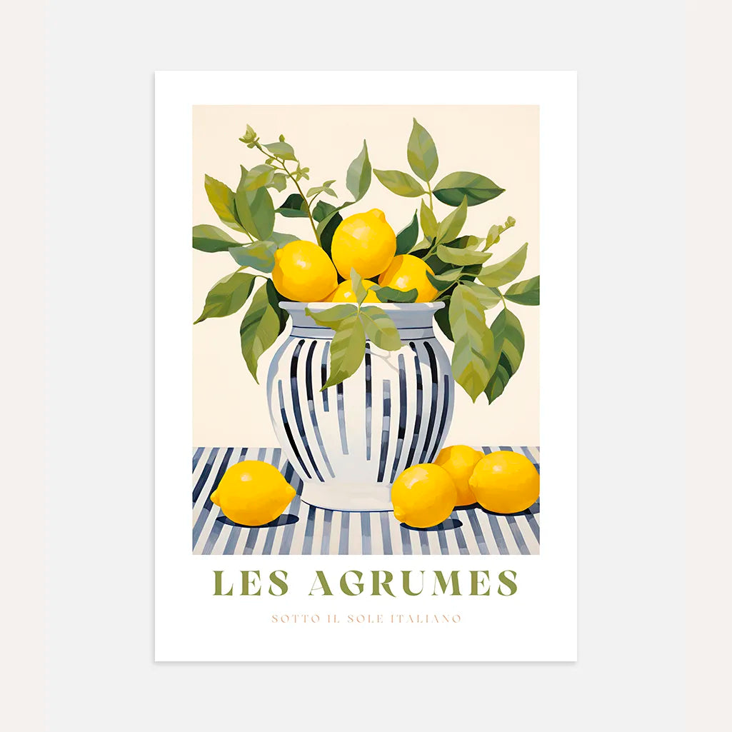 Poster Vaso di Limoni