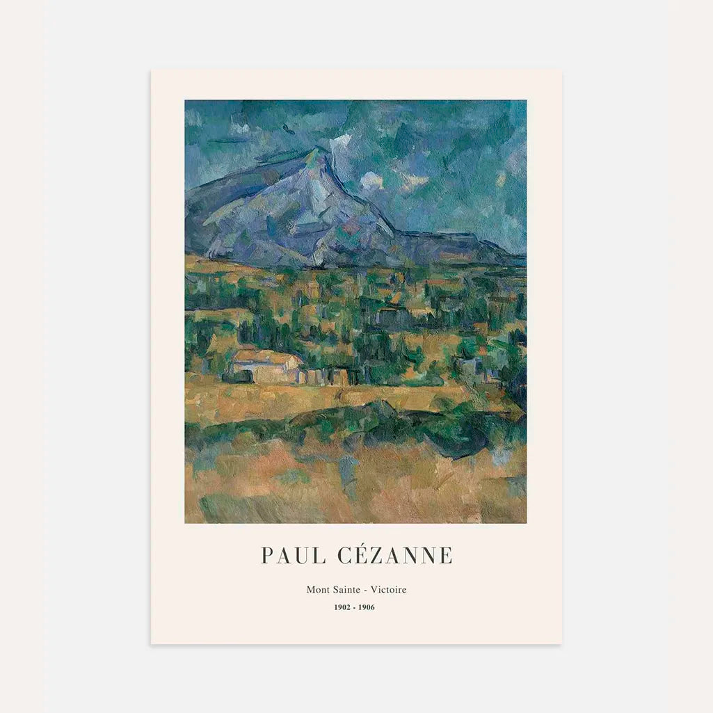 Paul Cézanne – Monte Santa Vittoria Poster