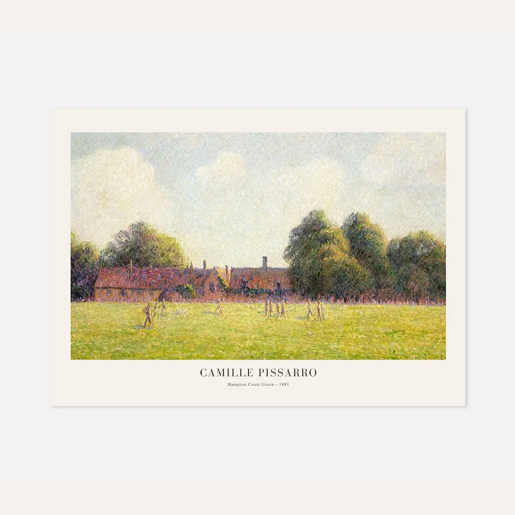 Camille Pissarro – Frutteto di Hampton Court Poster