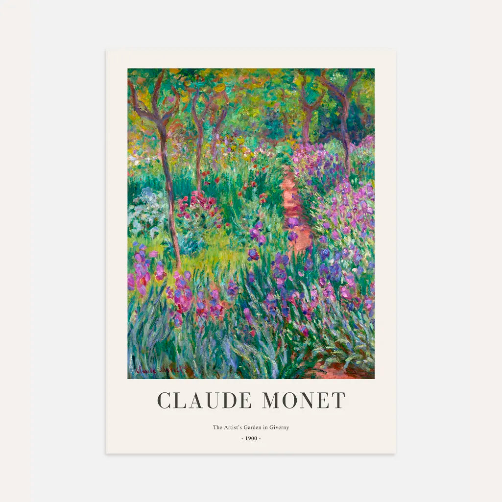 Claude Monet – Il Giardino dell’artista a Giverny Poster
