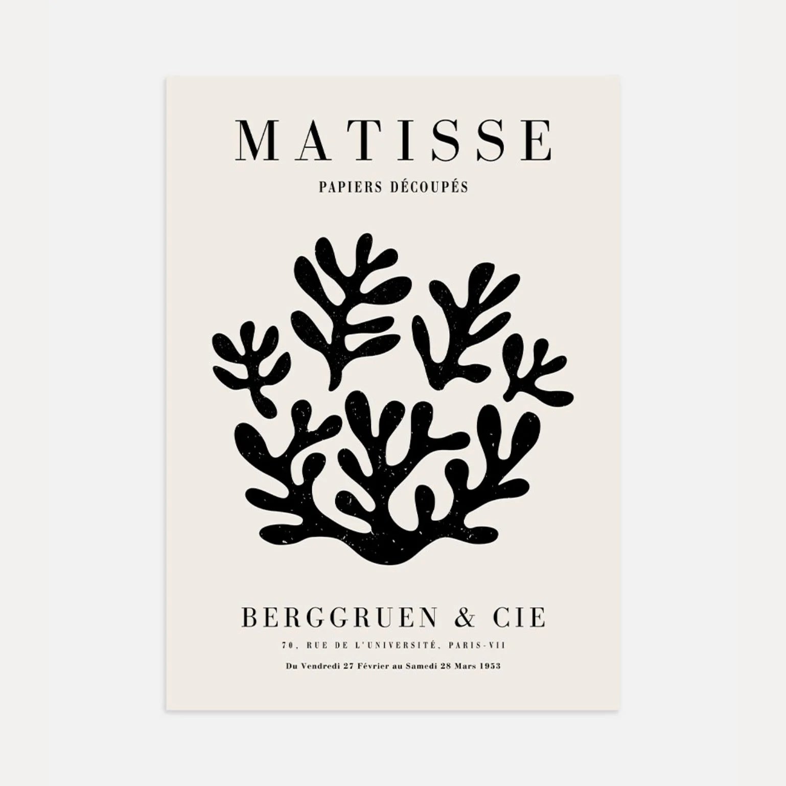Henri Matisse – Poster Coralli Neri