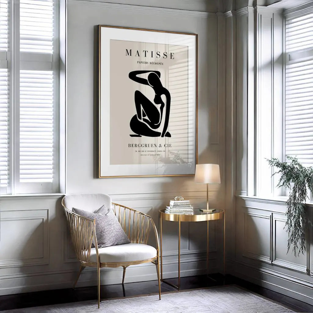 Henri Matisse – Poster Nu Bleu Nudo