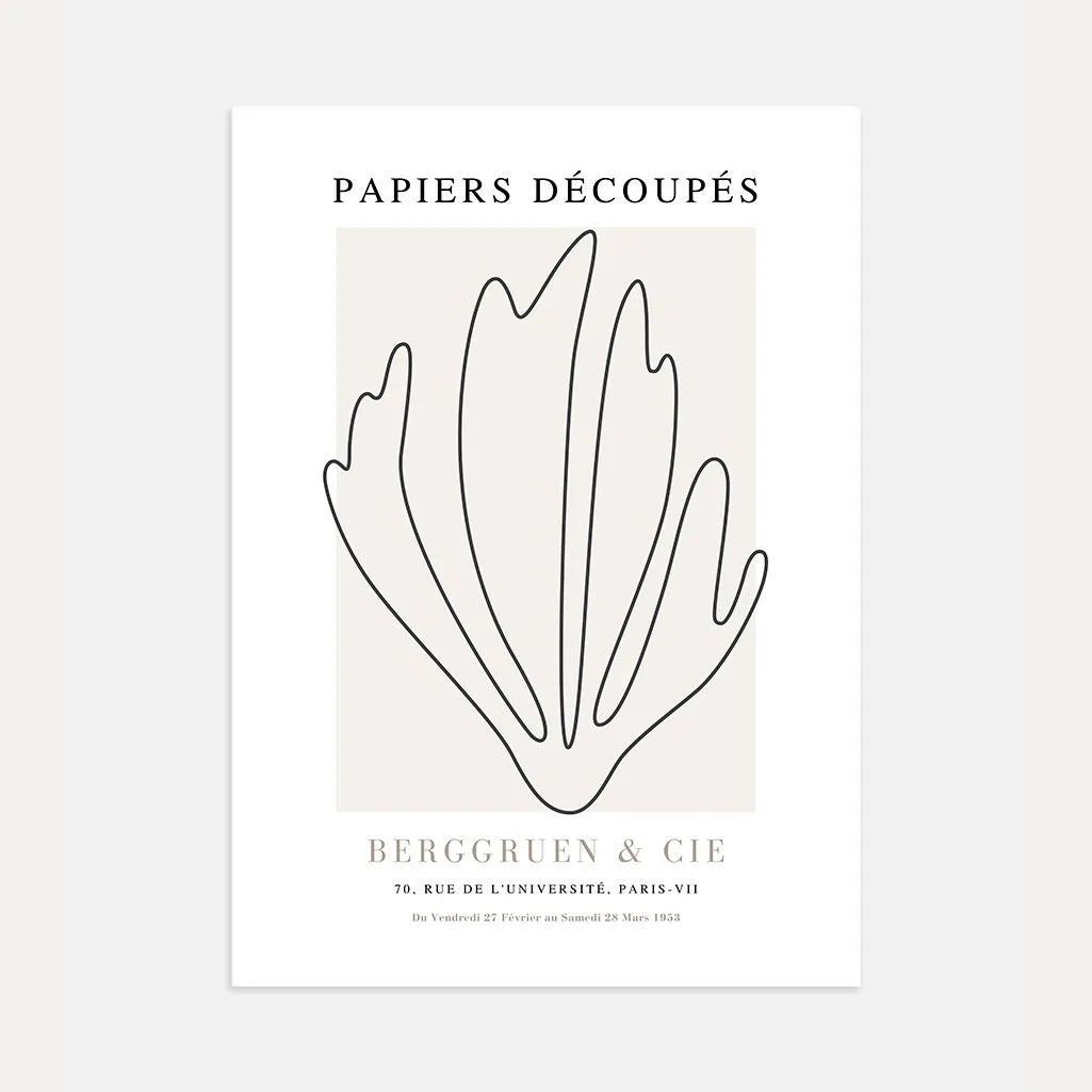Henri Matisse – Poster Corallo Minimalista