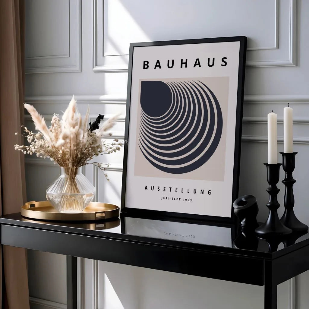 Bauhaus Illusione Poster
