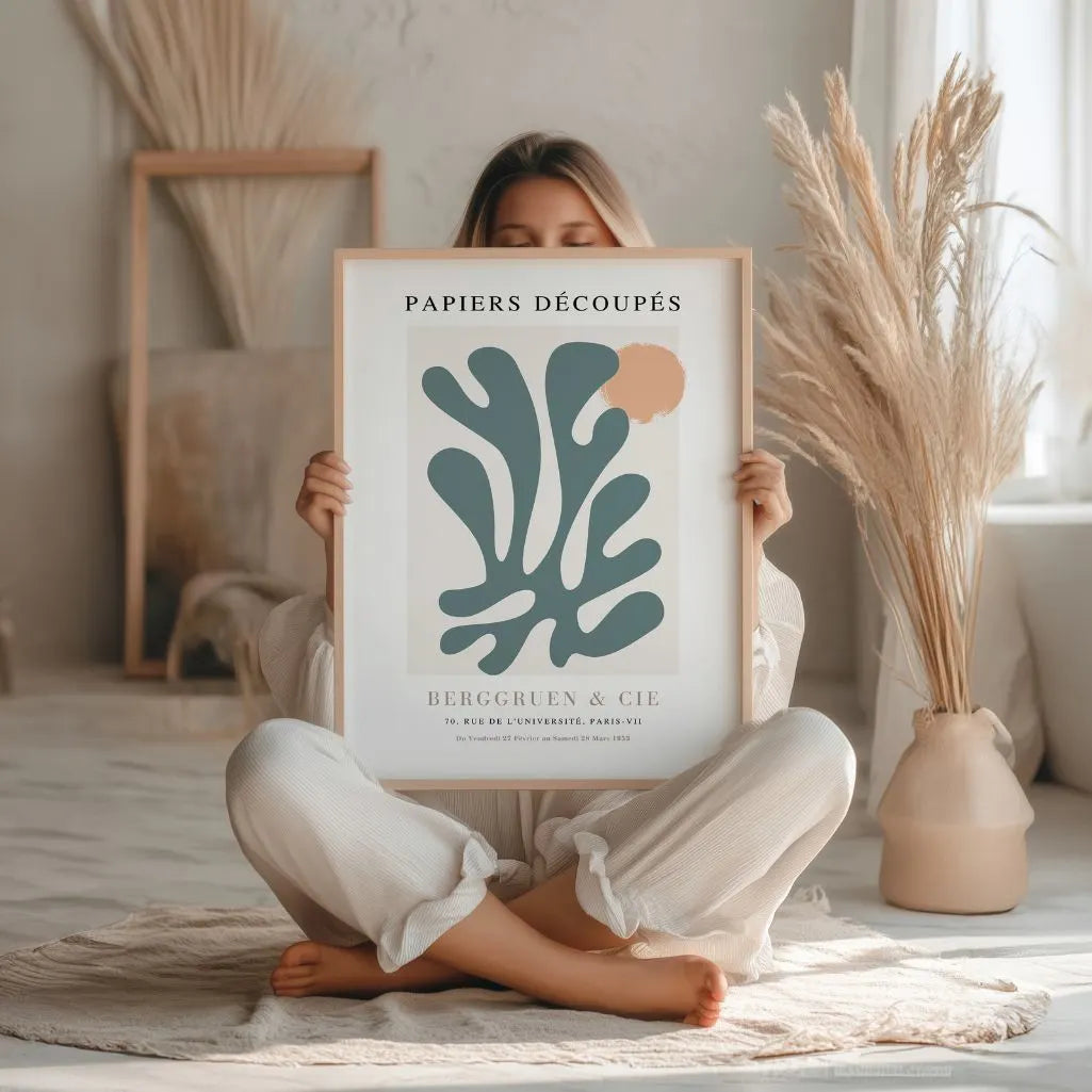 Matisse Verde Salvia Poster