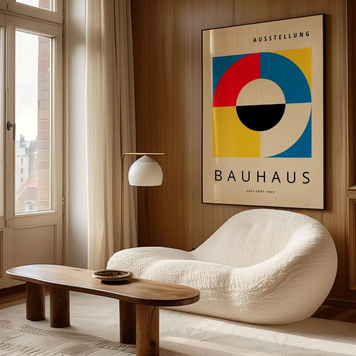 Poster Bauhaus Cerchio Centrale