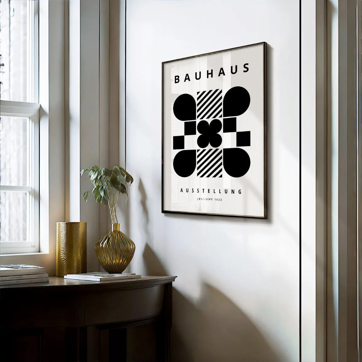Poster Bauhaus Geometria Astratta
