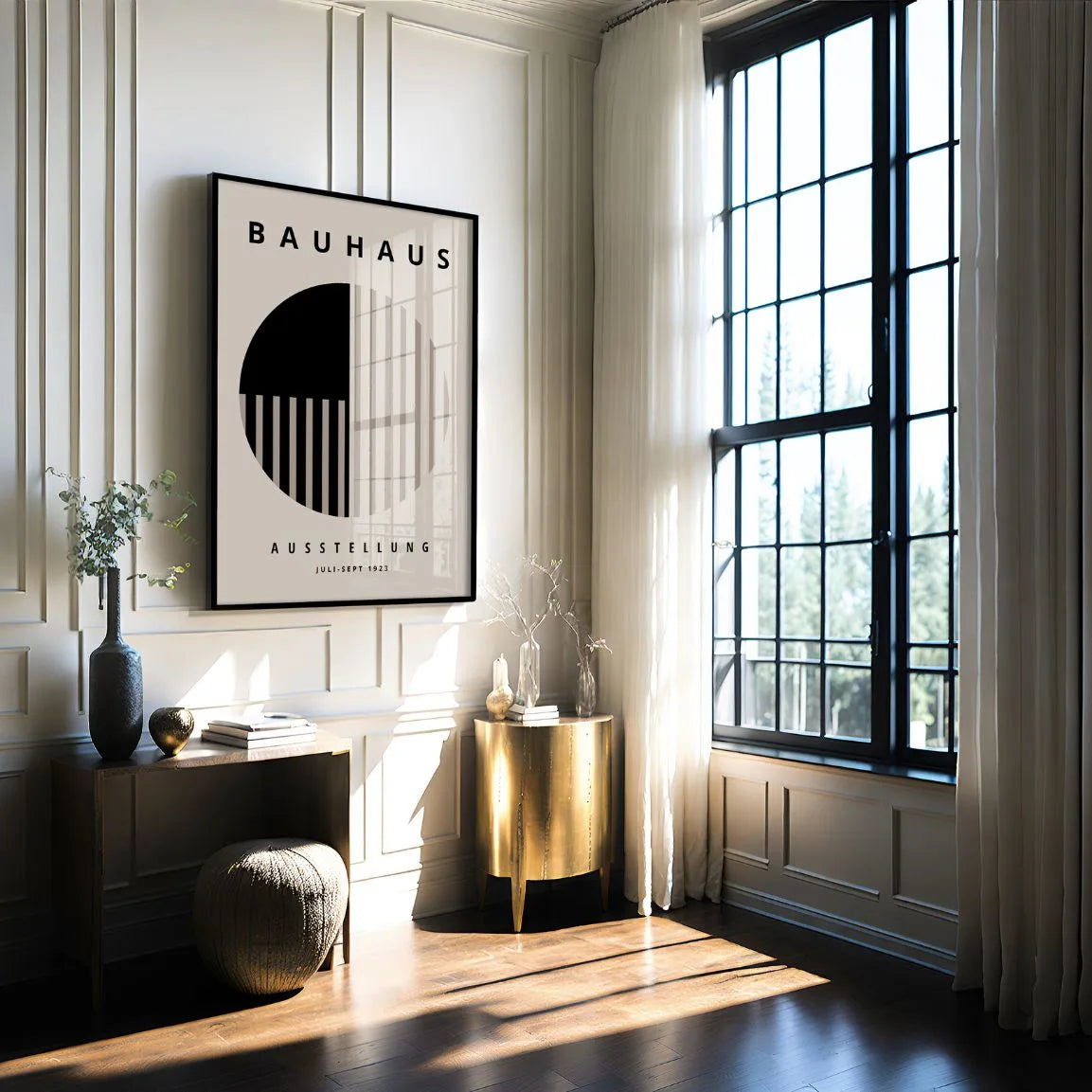 Bauhaus Cerchio Poster