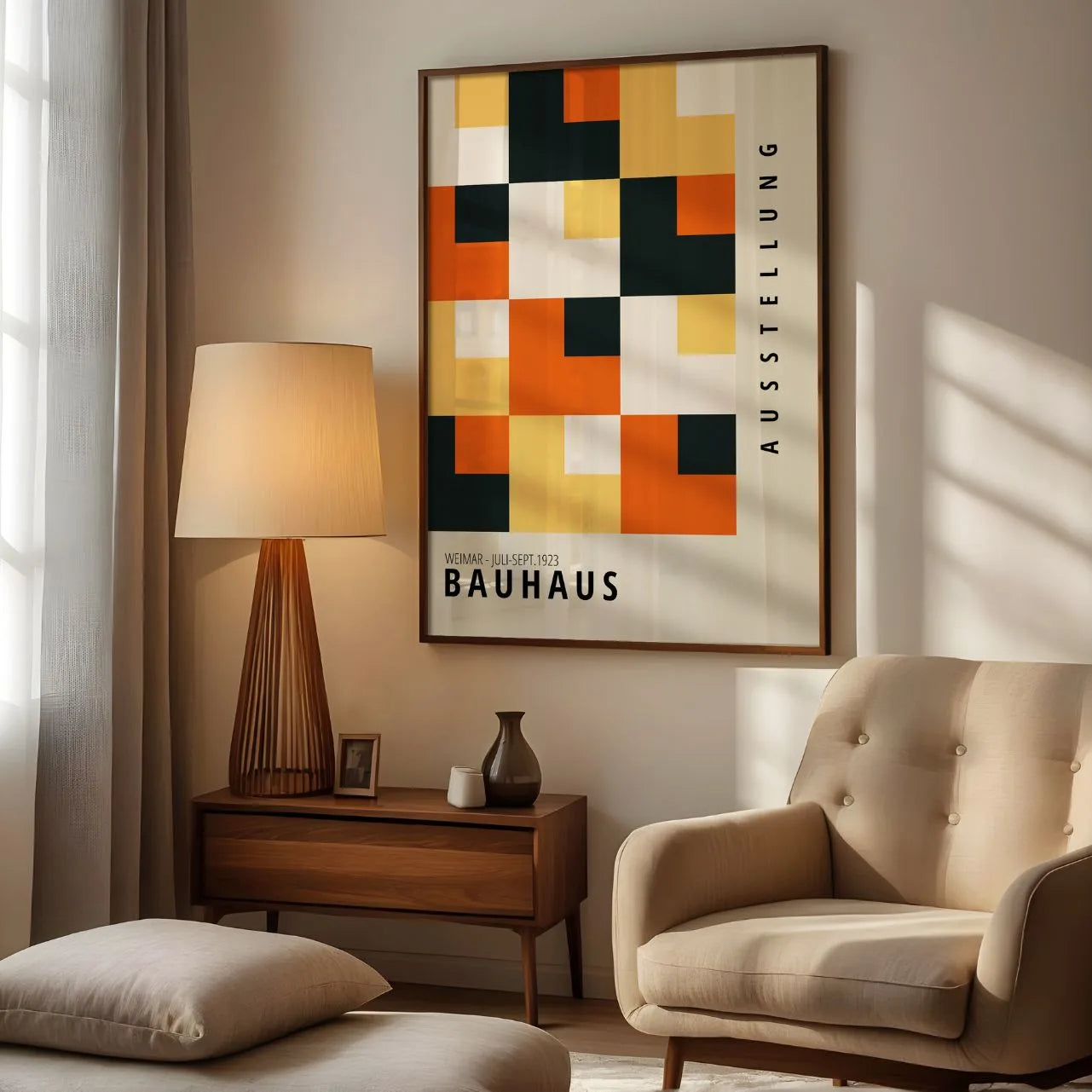 Bauhaus Mosaico Colori Poster