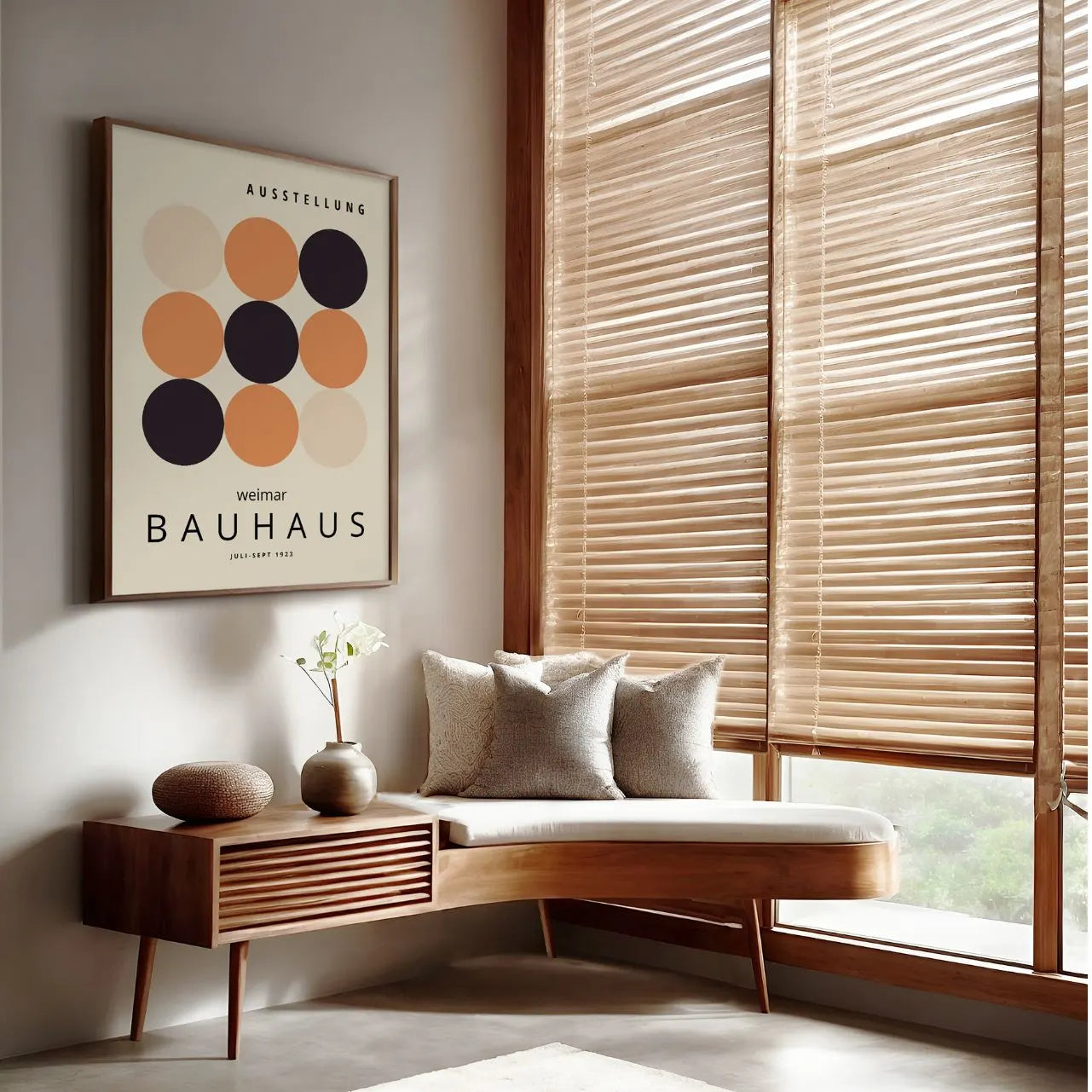 Bauhaus Cerchi Equilibrio Poster