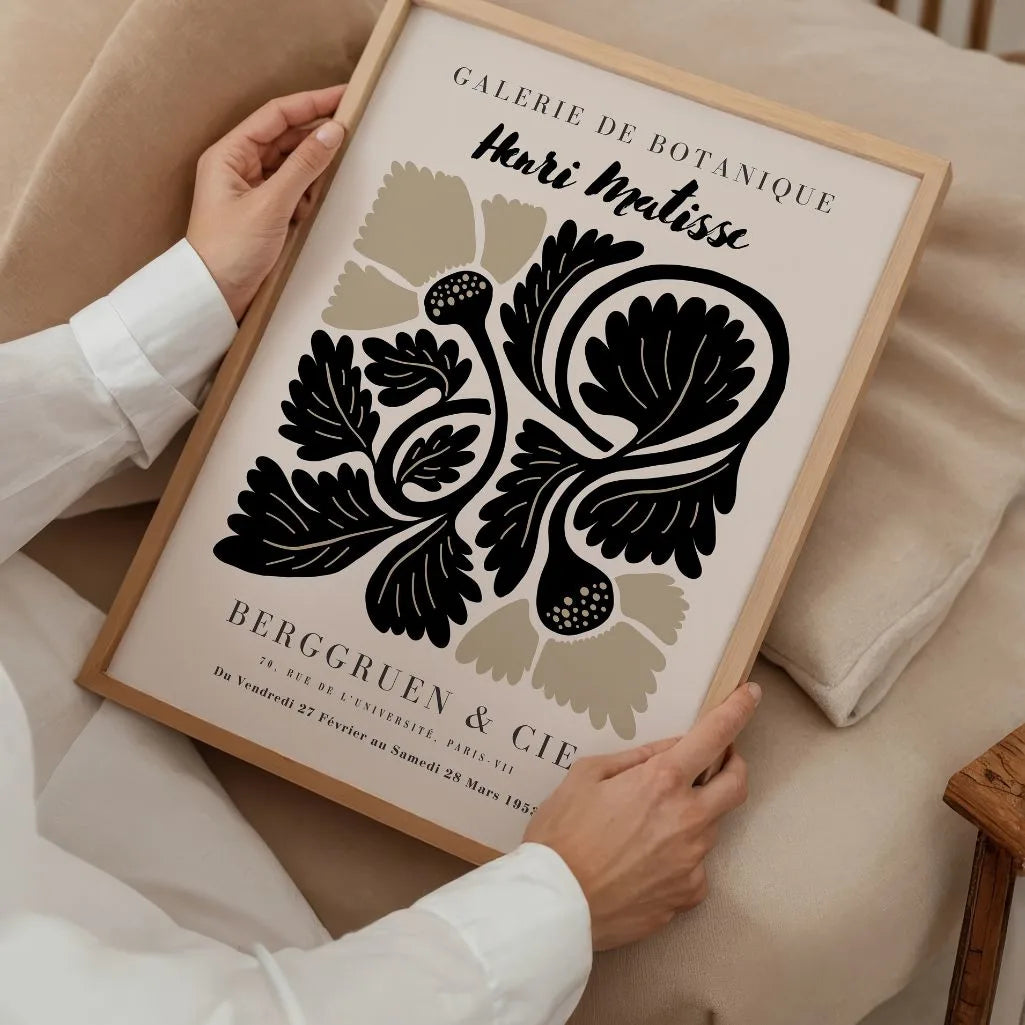 Poster Matisse Motivo Botanico