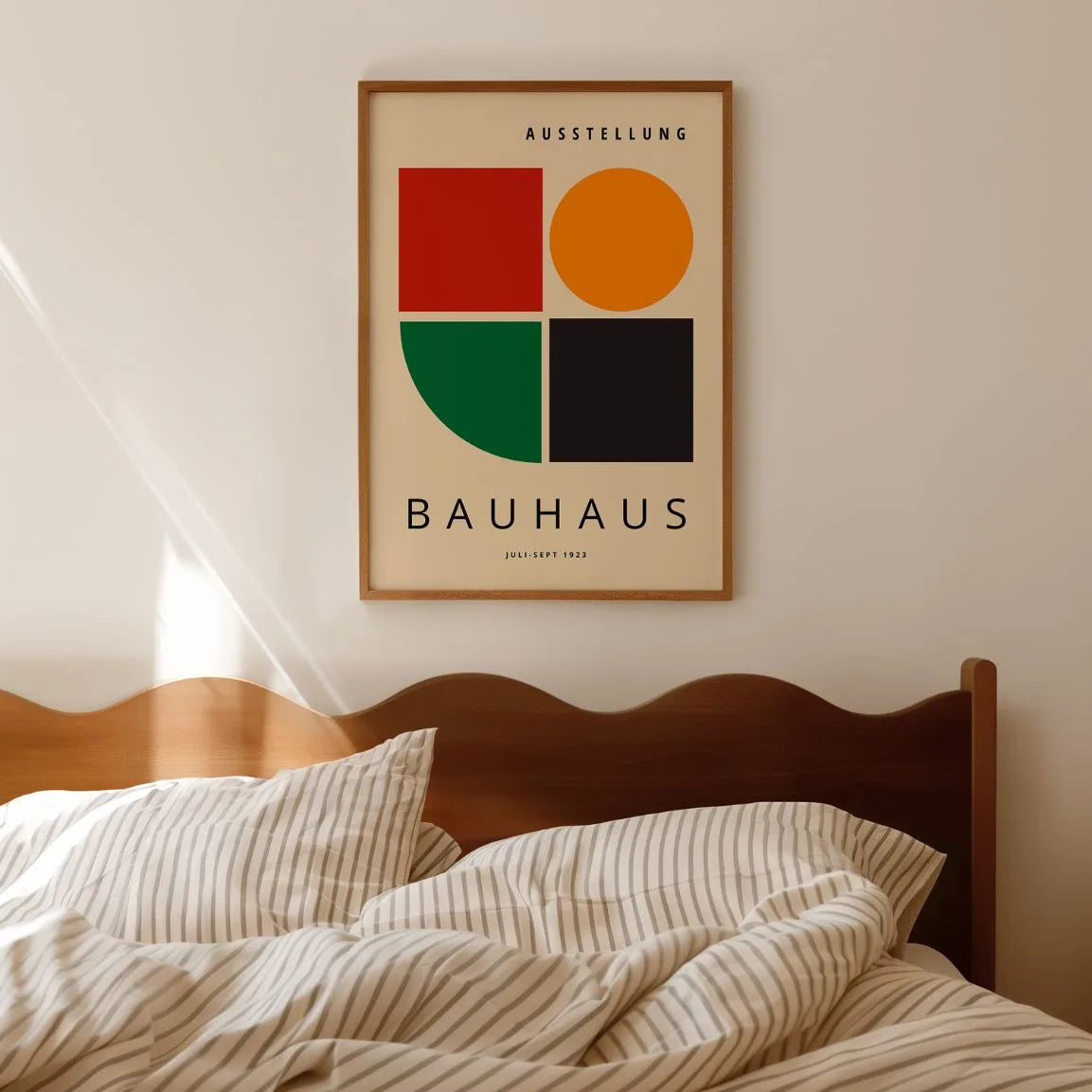 Bauhaus Verde Equilibrio Poster